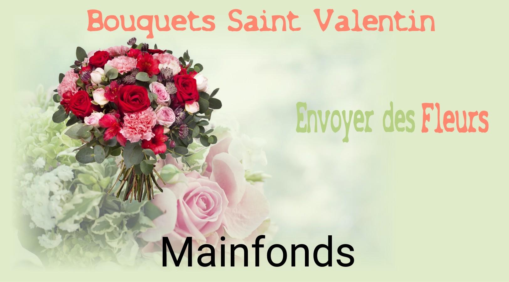 Roses de Saint-Valentin livrées à Mainfonds